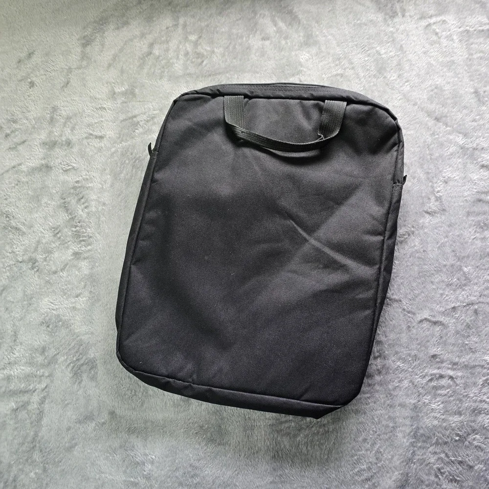 Elegance Olympia Black Padded Laptop Case Bag 16x13 - Picture 1 of 8